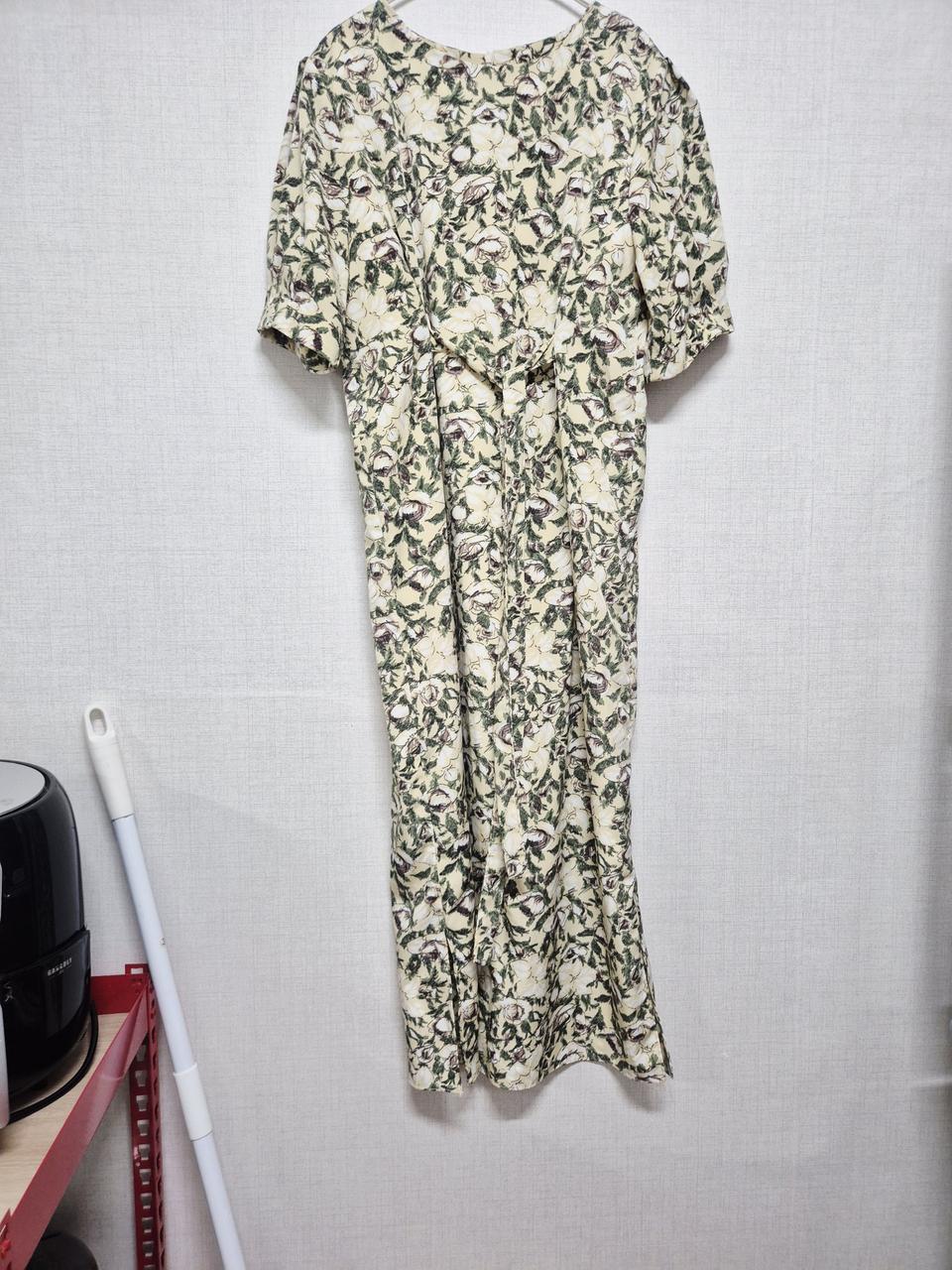 플라워 롱원피스