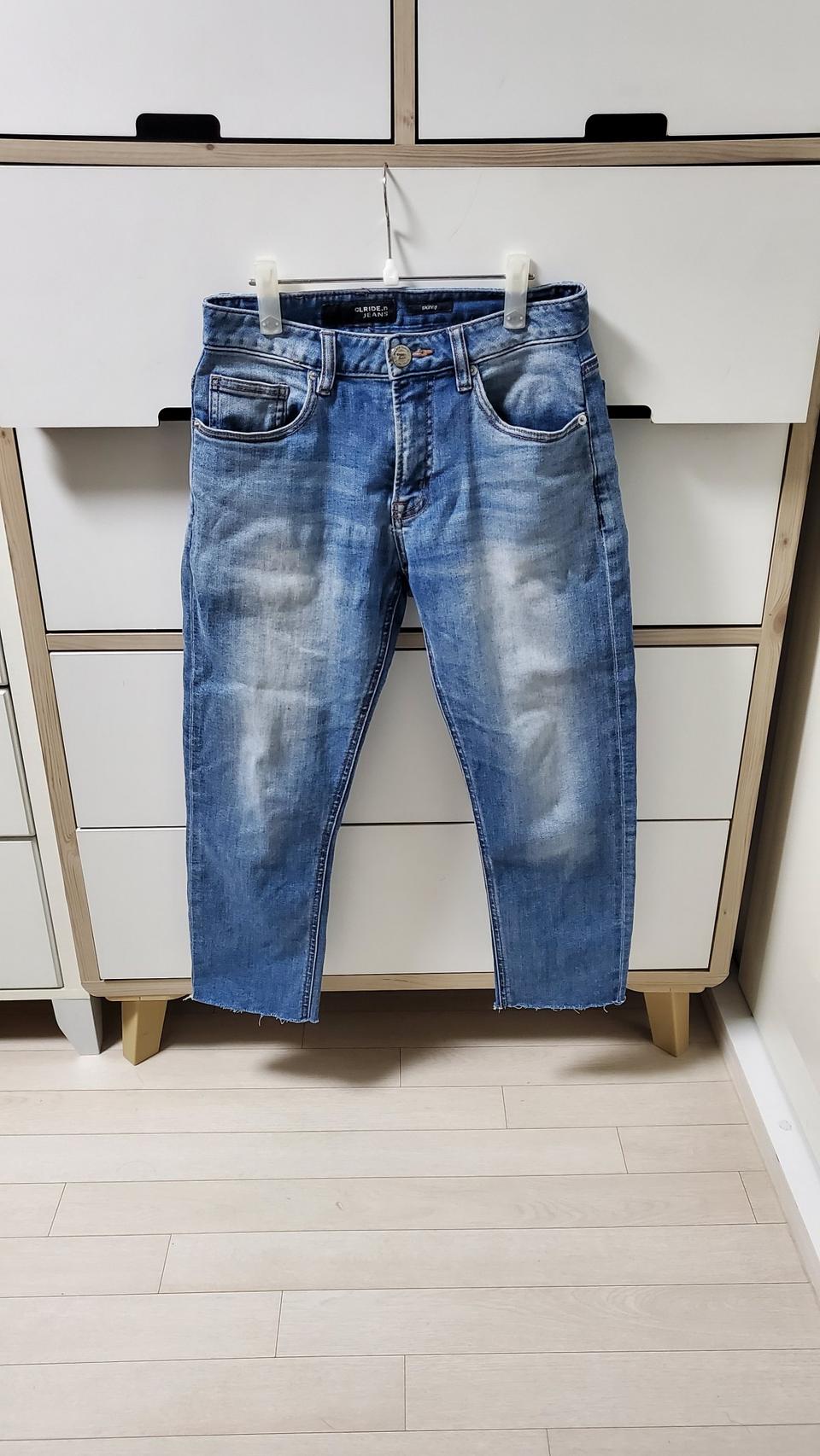 [27]클라이드-스판청바지 (연청)