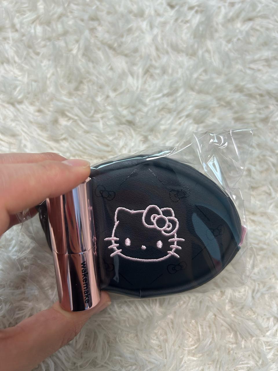 (새상품) 웨이크메이크 헬로키티 립스틱 스윗챗+ 헬로키티 립파우치
