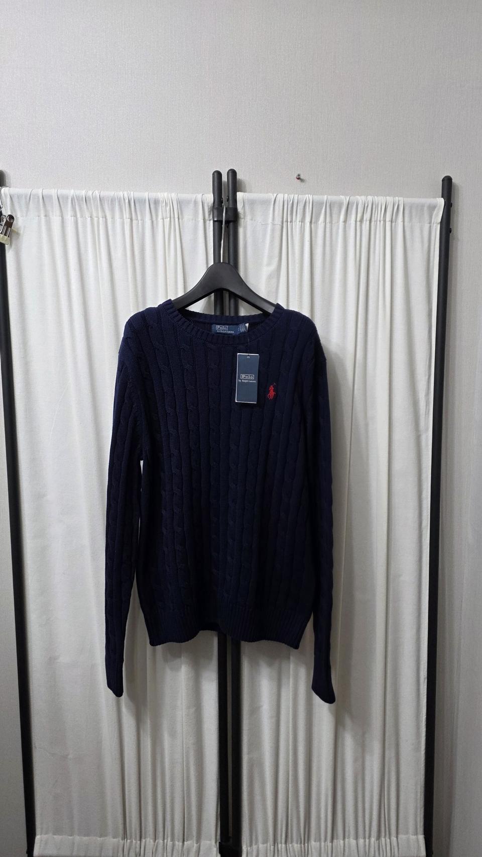 폴로랄프로렌 꽈배기 니트