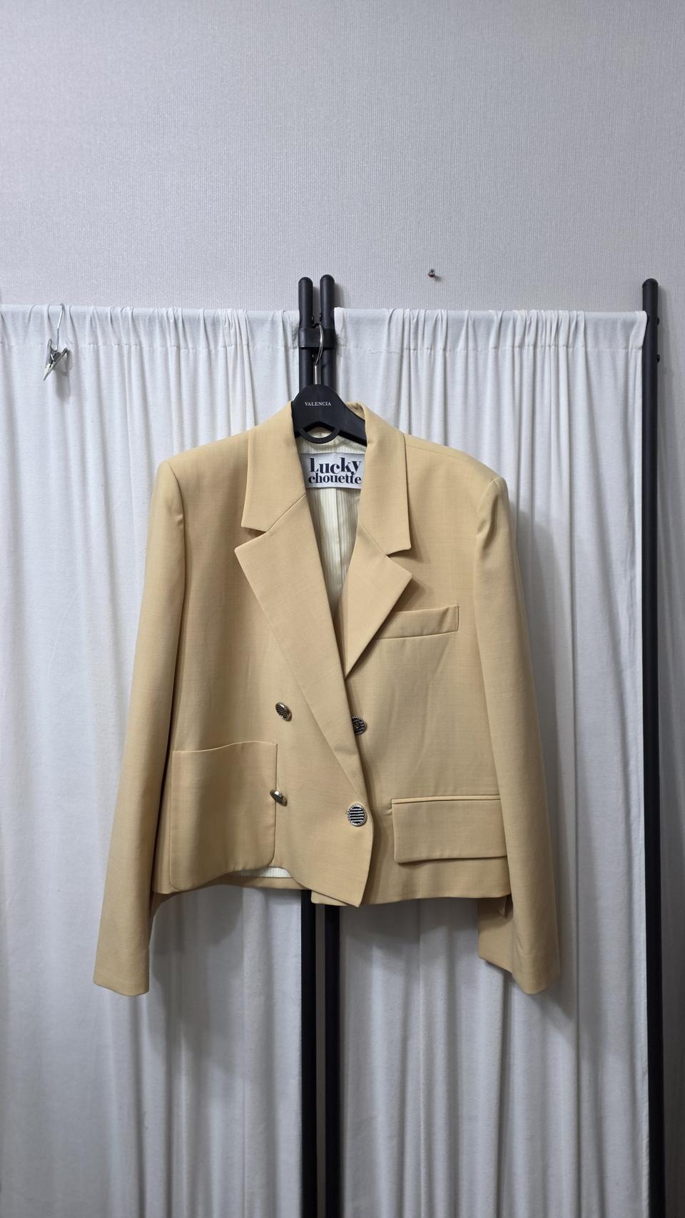 럭키슈에뜨 더블 버튼 자켓