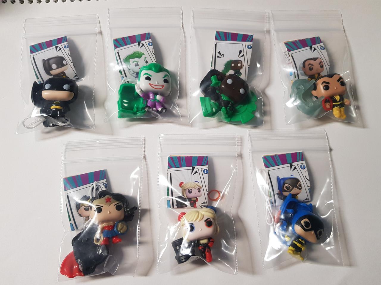 킨더조이 DC코믹스 피규어 7종 세트(택포)