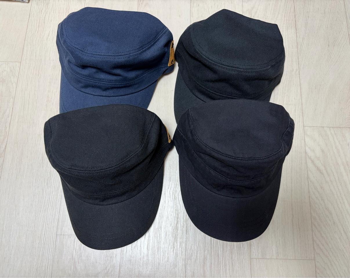 군모 4개 일괄 판매