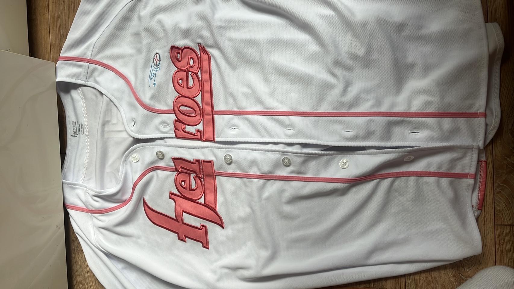 프로야구팀 선수 유니폼 김혜성 사인 사이즈 2xL