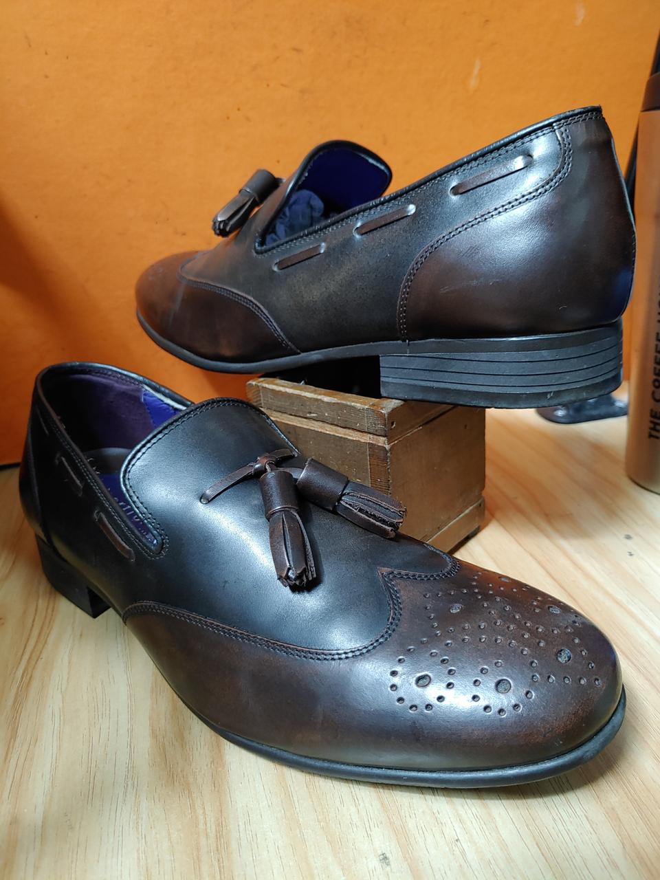 에스콰이어 포트폴리오 천연가죽 로퍼(260)