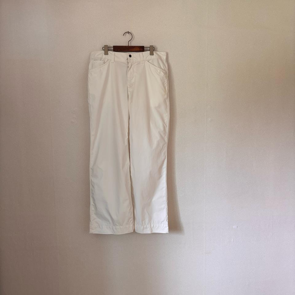 폴로 랄프로렌 34 36 화이트 팬츠 바지 와이드 루즈핏