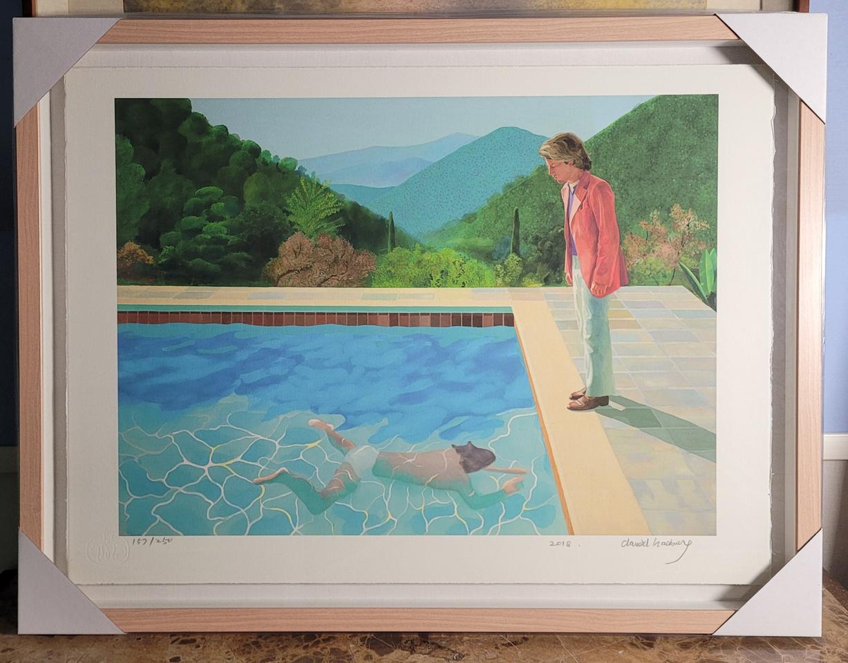 데이비드 호크니 그림 판화 에디션