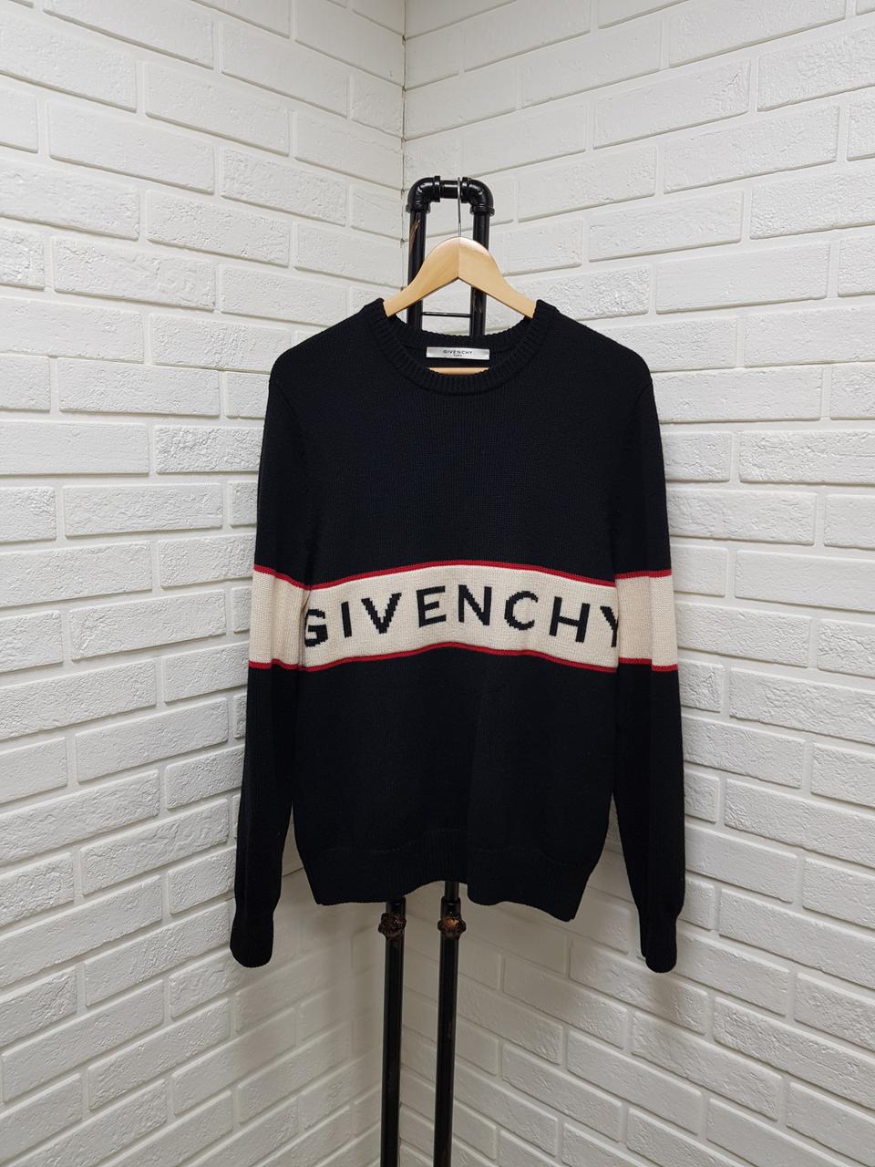 [m/정품] GIVENCHY 지방시 인타르시아 니트