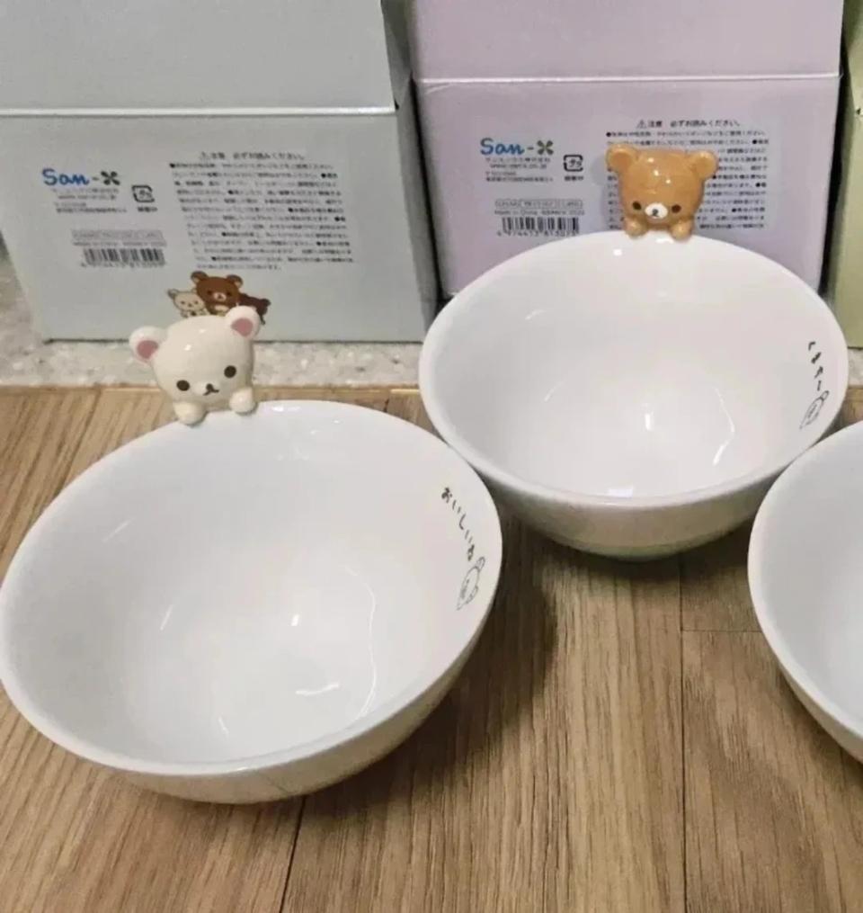 리락쿠마 밥그릇 요거트볼 식기 새상품