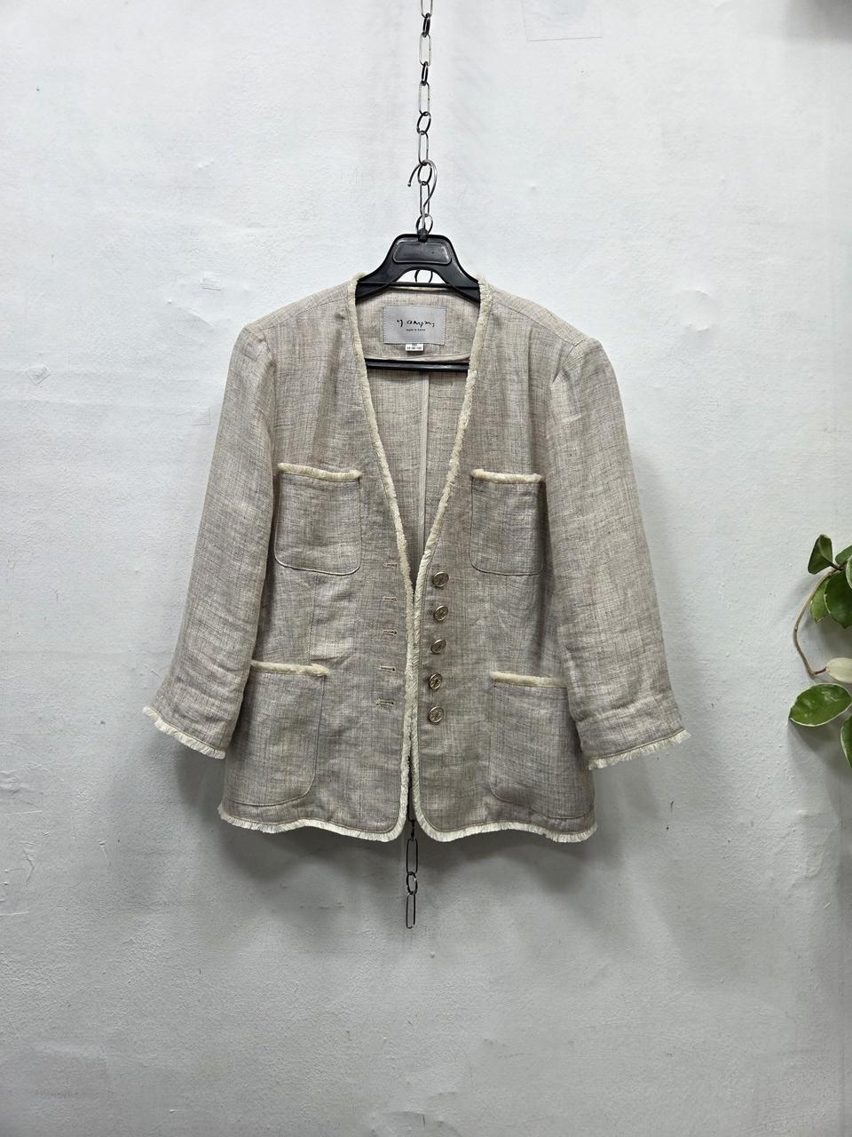 Y COMPANY린넨(100%)자켓66(실55)