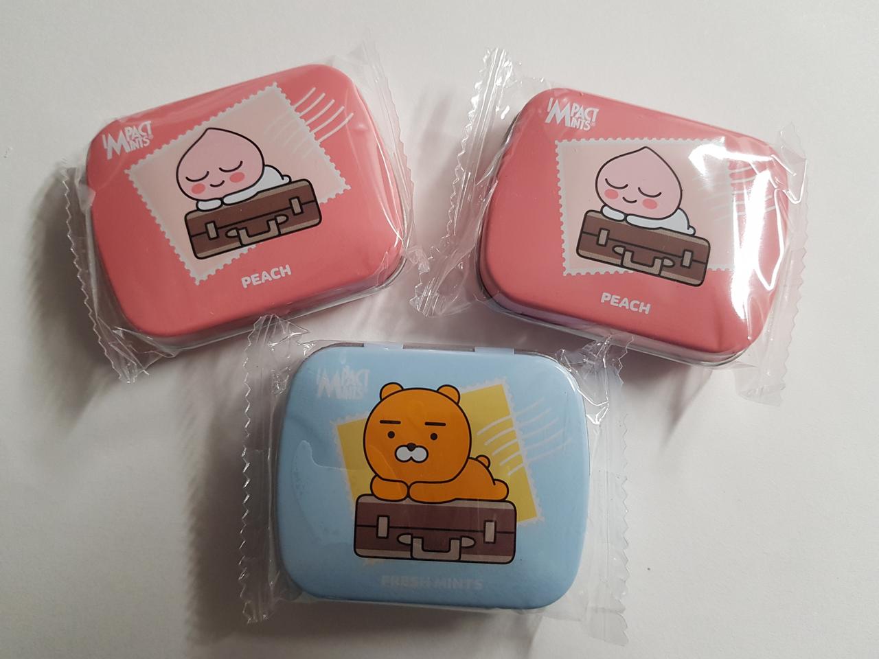 카카오프렌즈 임팩트 민츠,독일산 무설탕캔디