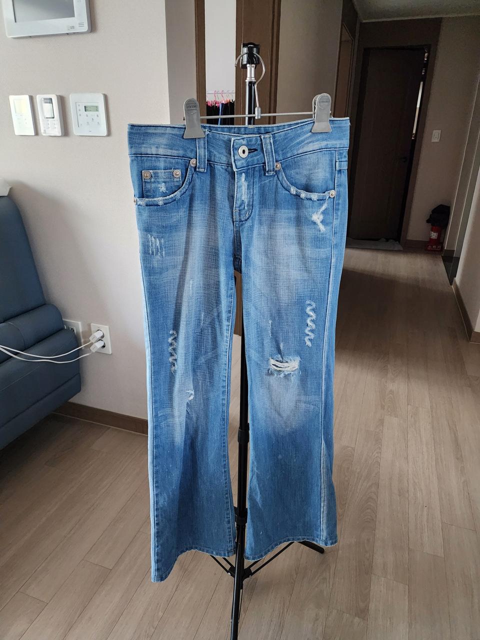 여성 데님 청바지