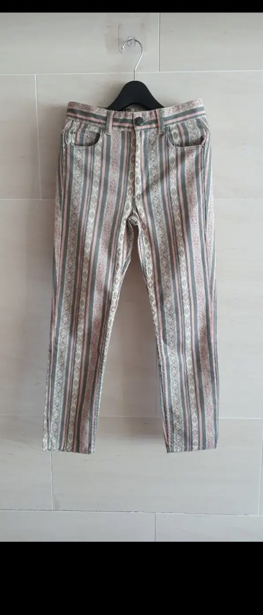 (정품) ISABL MARANT 11주년 나오미 프린트 데님 팬츠