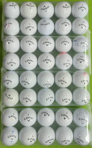 캘러웨이 2피스.3피스.4피스혼합 40개-로스트본ㄷ