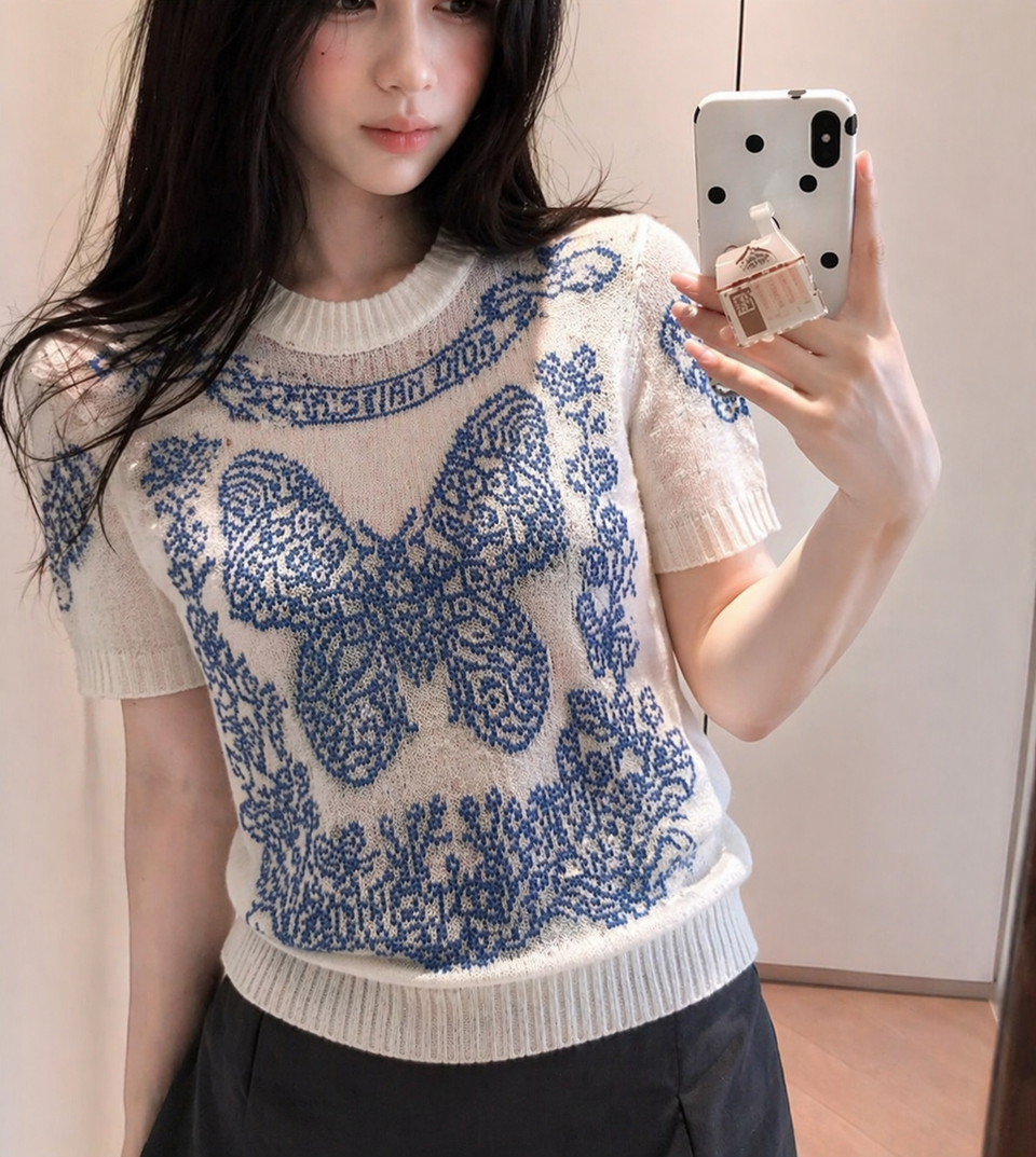 디올 감성 제대로 담긴 니트