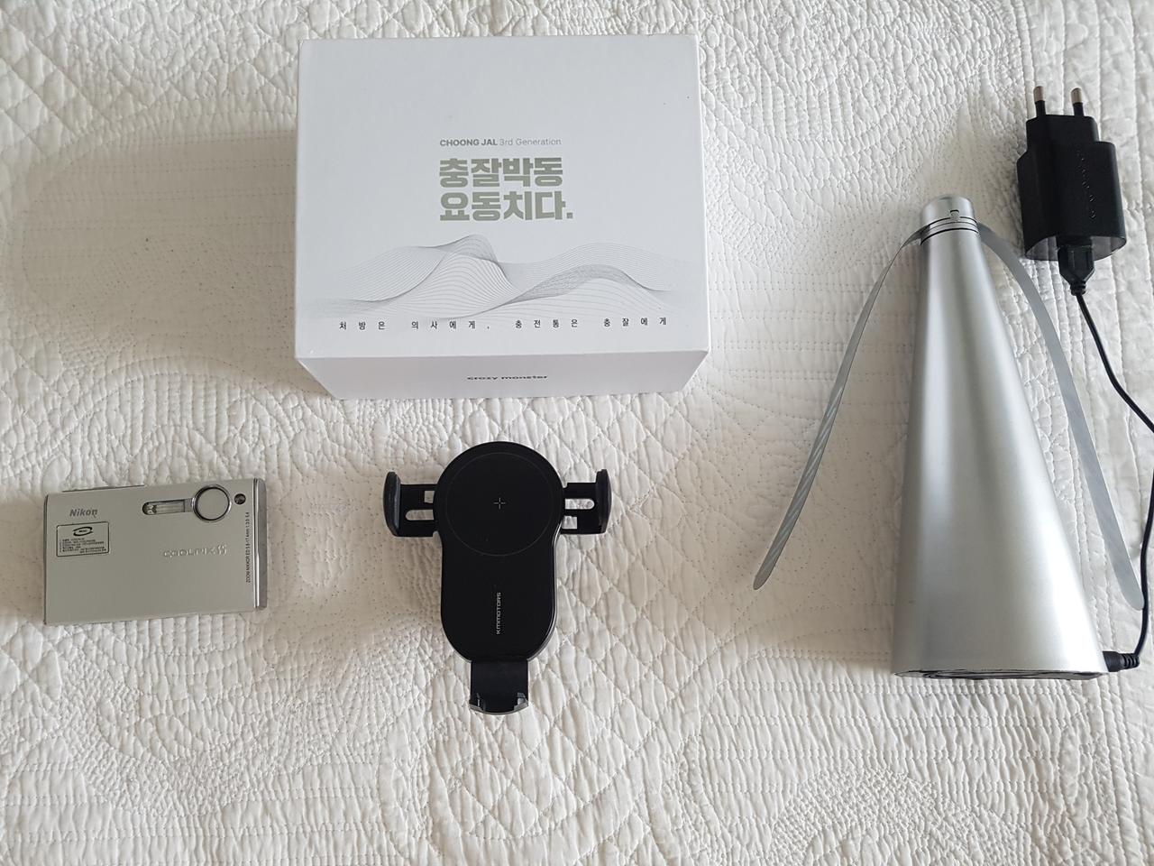 니콘 카메라, 충잘 무선충전거치대, 파리퇴치기 팝니다