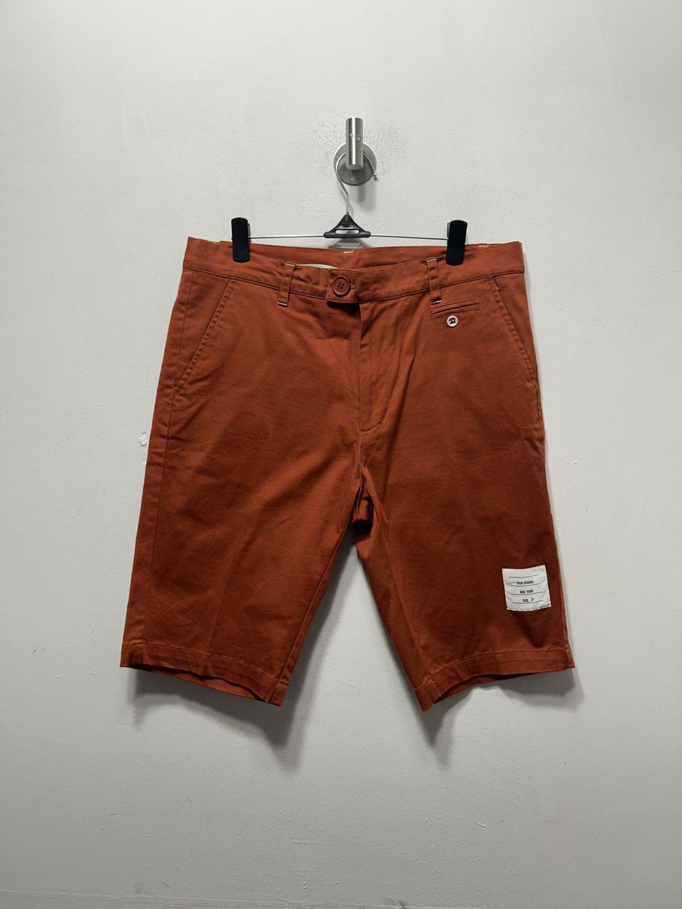 톰브라운 남성 브라운 면 반바지 30인치