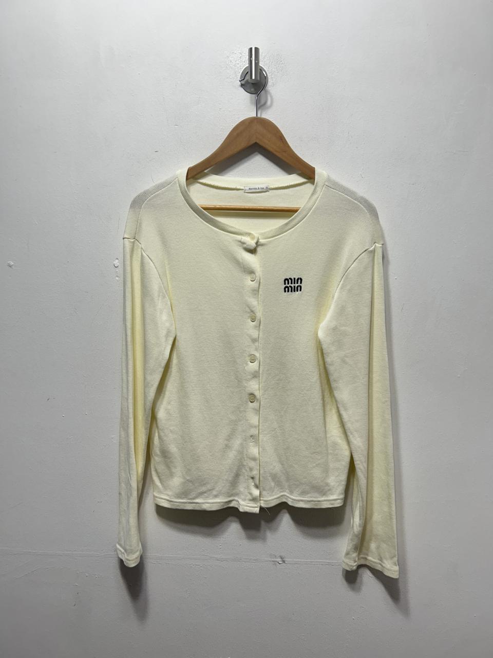 미우미우 니트 여성 가디건 F
