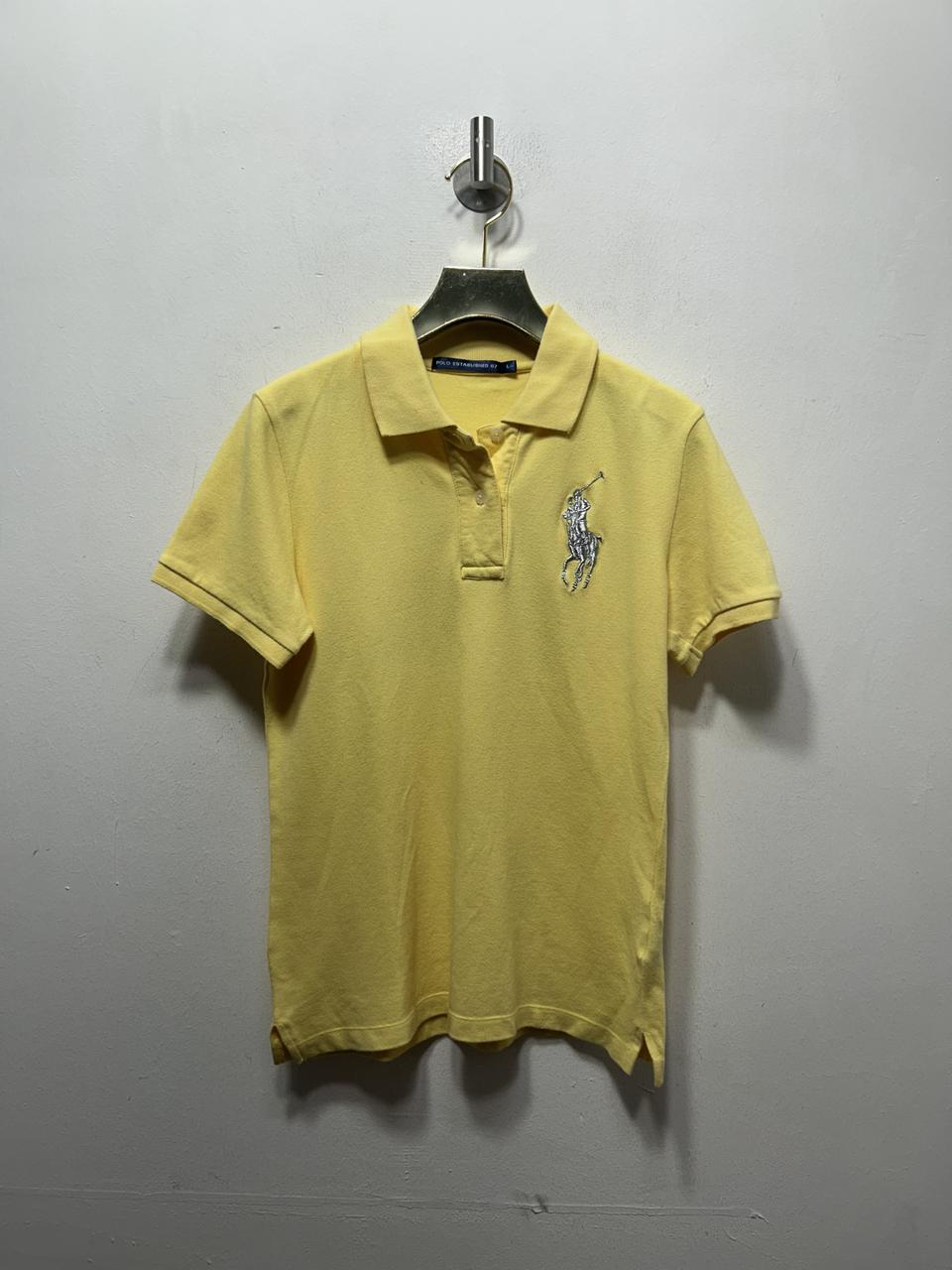 폴로 여성 셔츠 반팔 티셔츠 S