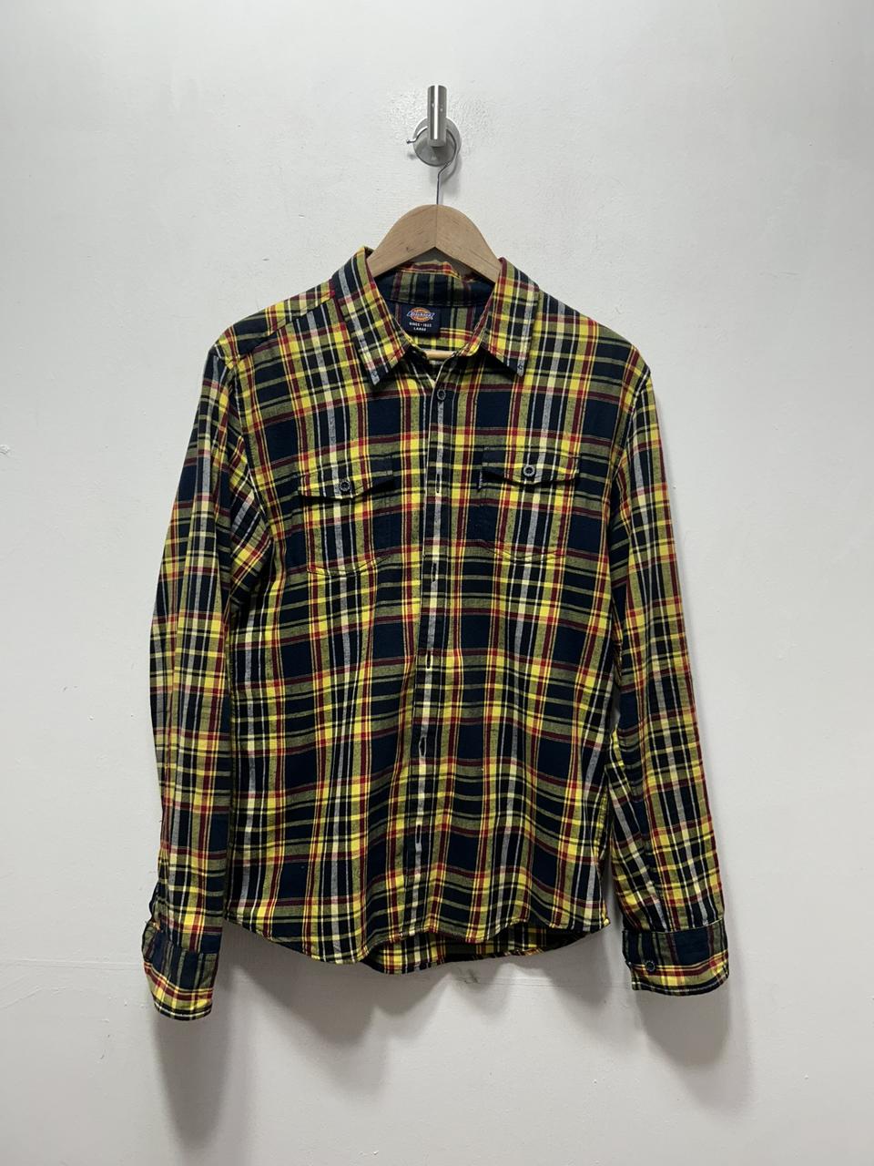 디키즈체크 무신사 셔츠 남성 긴팔 남방 L