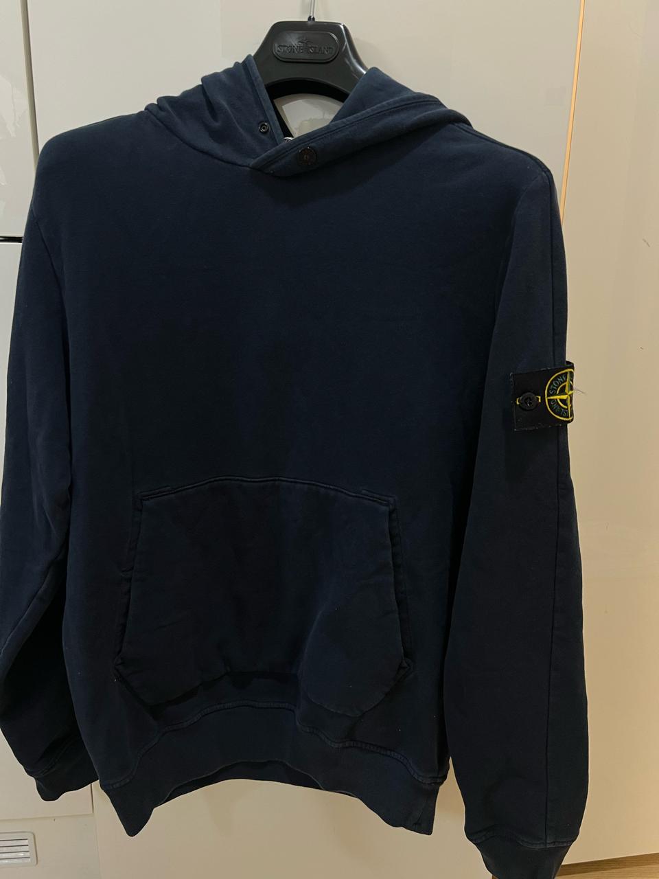 24fw 스톤아일랜드 네이비 후드티 S