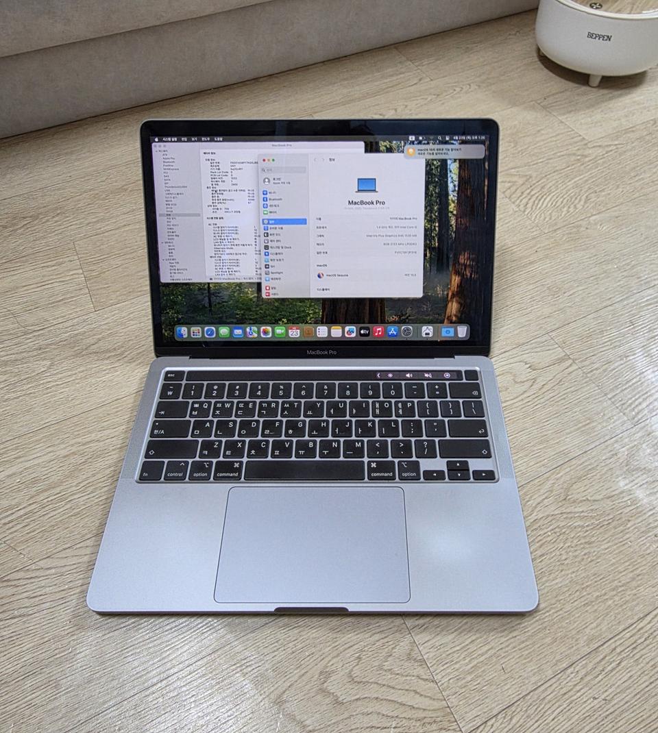 맥북프로2020(인텔)터치바 모델 512GB i5