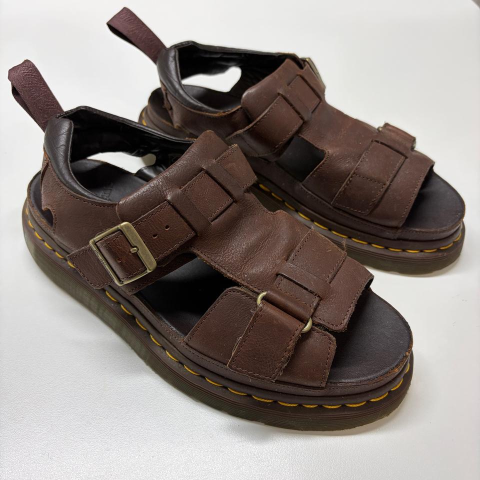 닥터마틴 헤이든 샌들 브라운 UK7 (260mm)