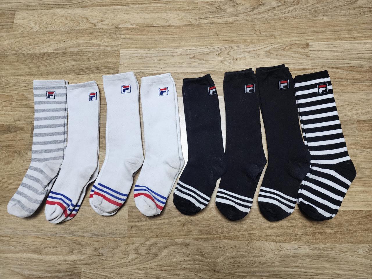 여아 휠라 니삭스 양말 일괄