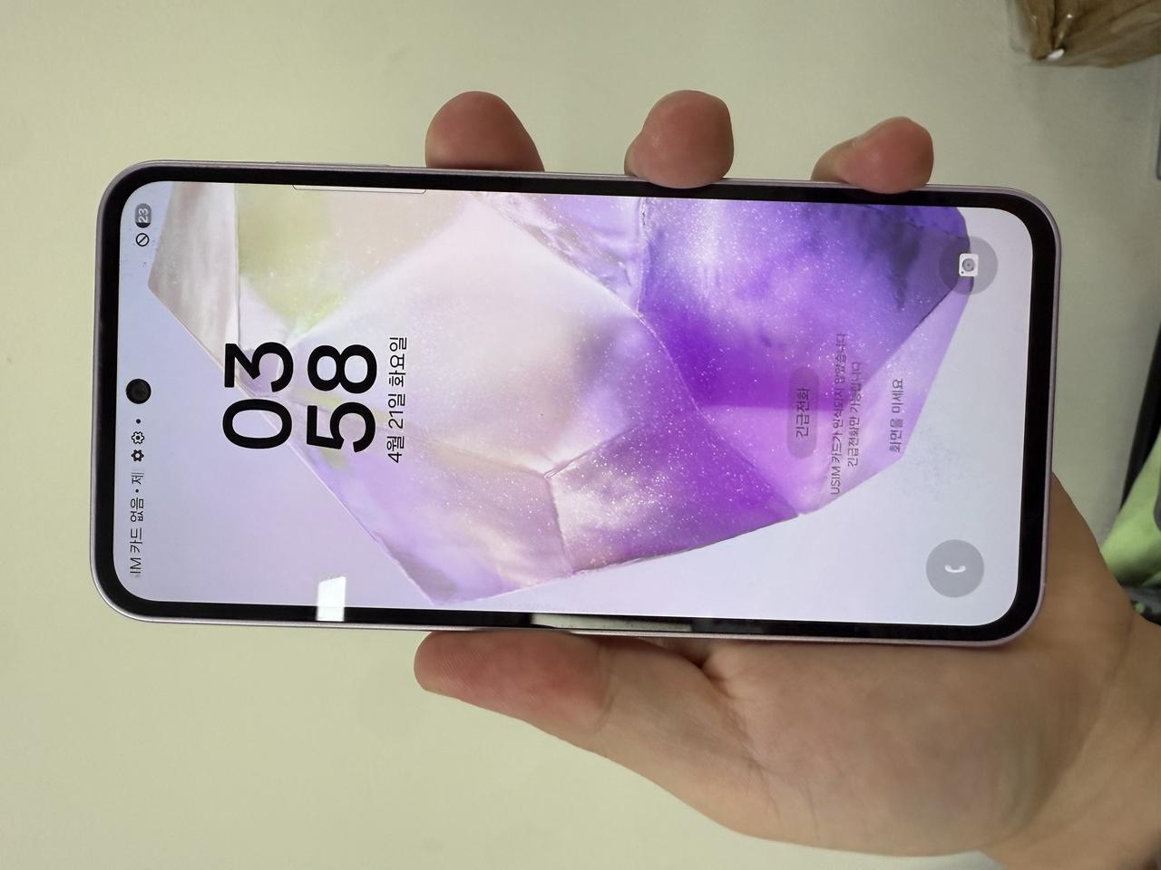 삼성 갤럭시A35 퍼플 128G