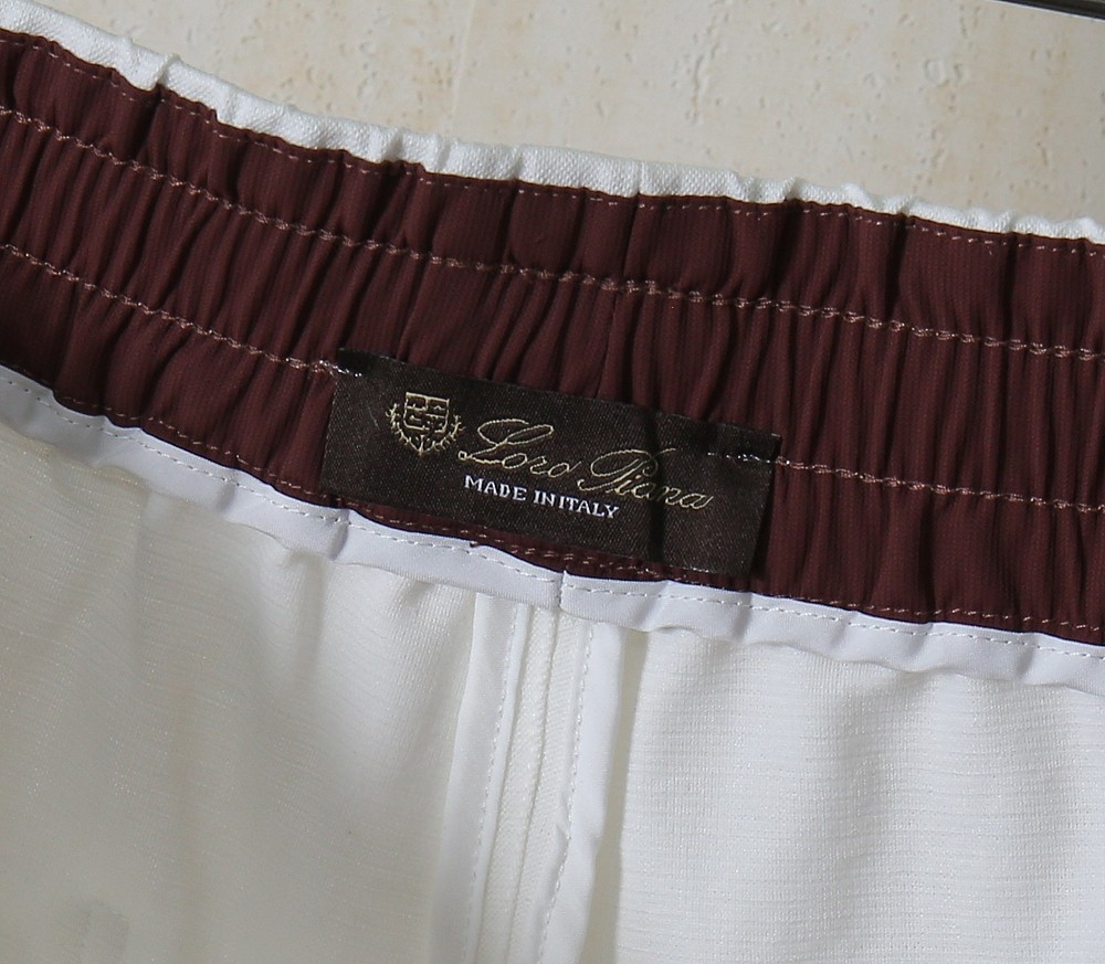 로로피아나 스티치포인트 파츠로그 LP 스판 밴딩팬츠