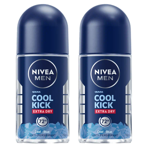 니베아 맨 데오드란트 쿨킥 롤온 50ml 2개 48잼