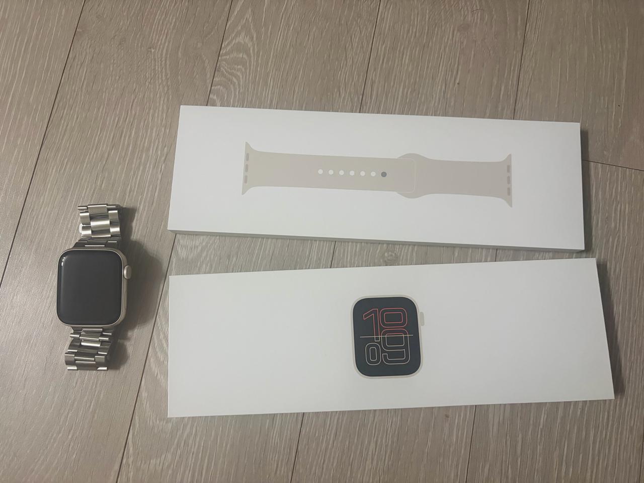 애플워치 se 3 44mm 스타라이트