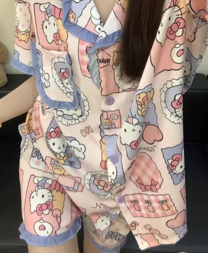 키티잠옷세트