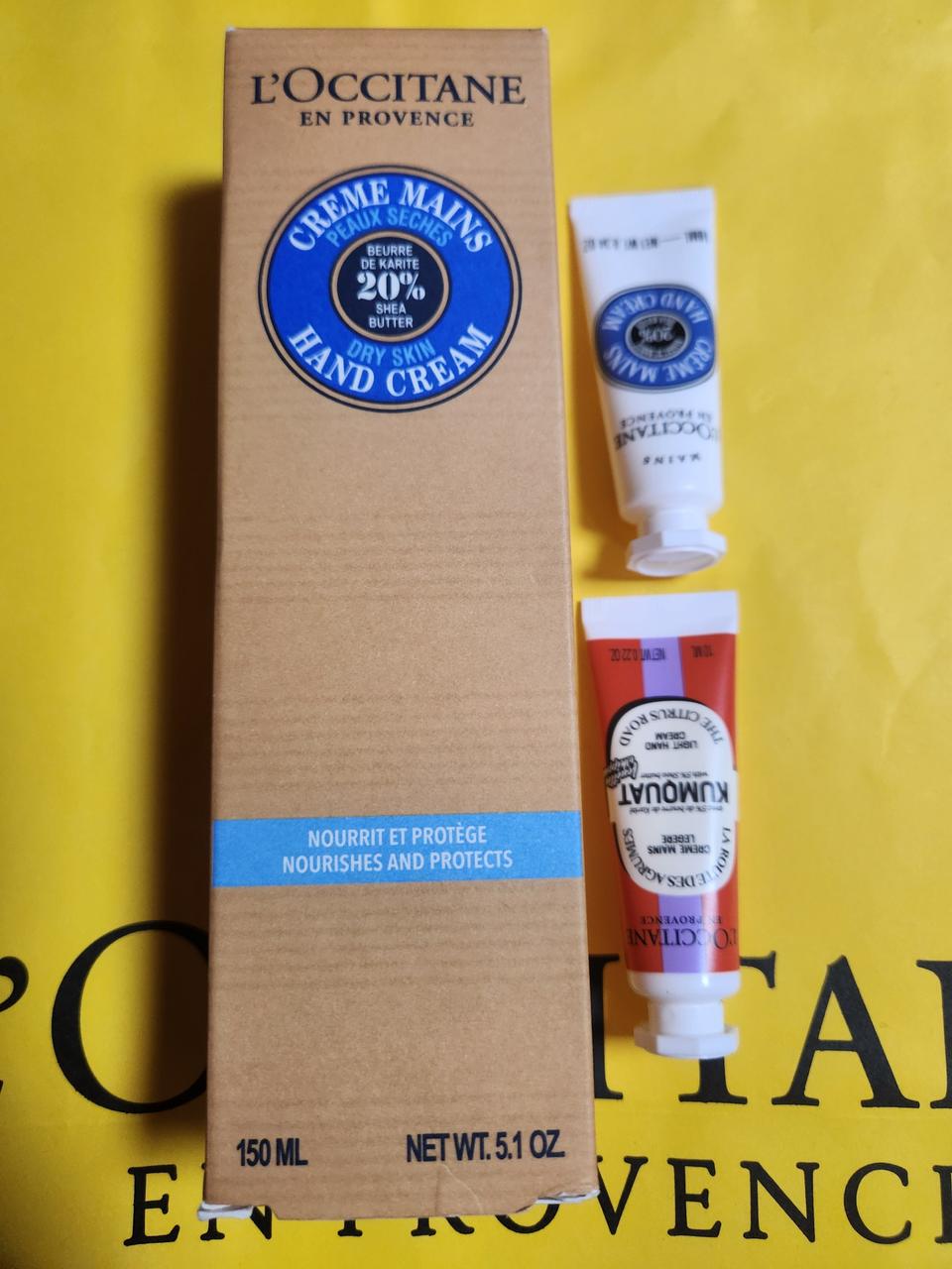 록시땅 시어핸드크림 150ml 증정일괄 국문라벨 백화점정품 미개봉