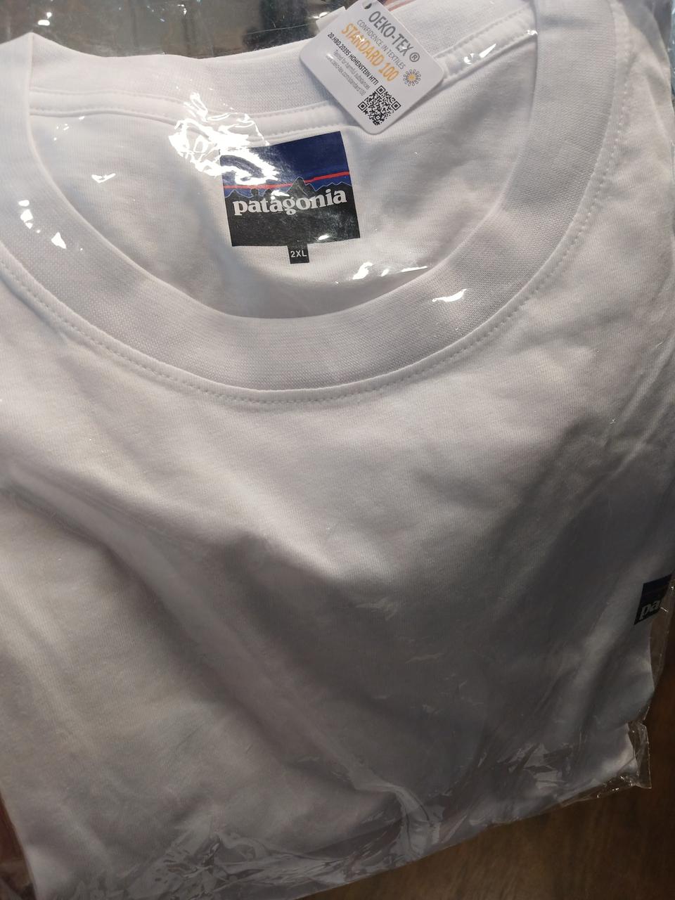 파타고니아 화이트 반팔티 110