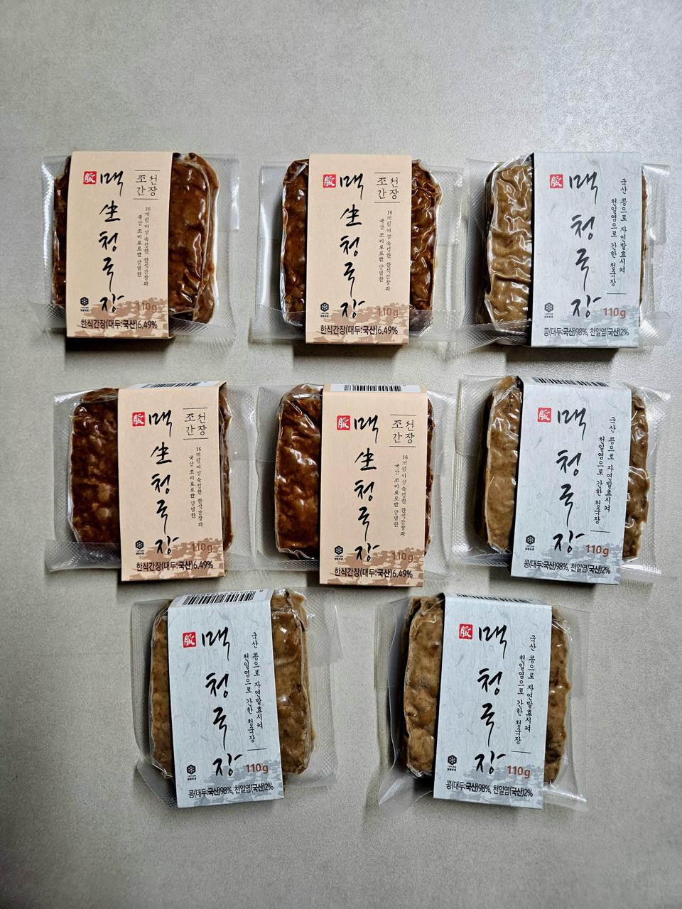 맥청국장 110g×8개