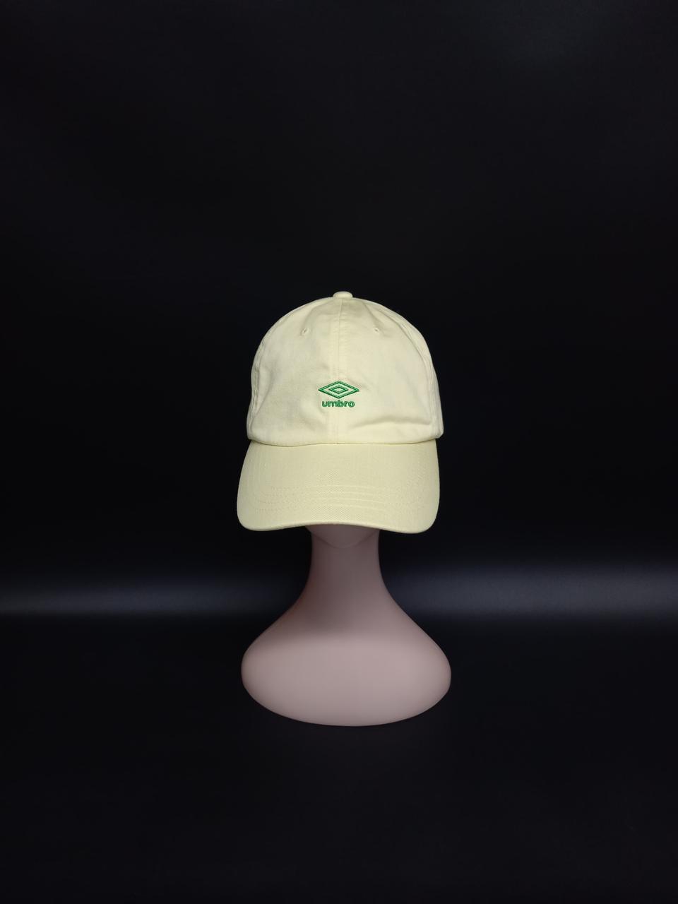 엄브로 남여공용 레몬색 볼캡