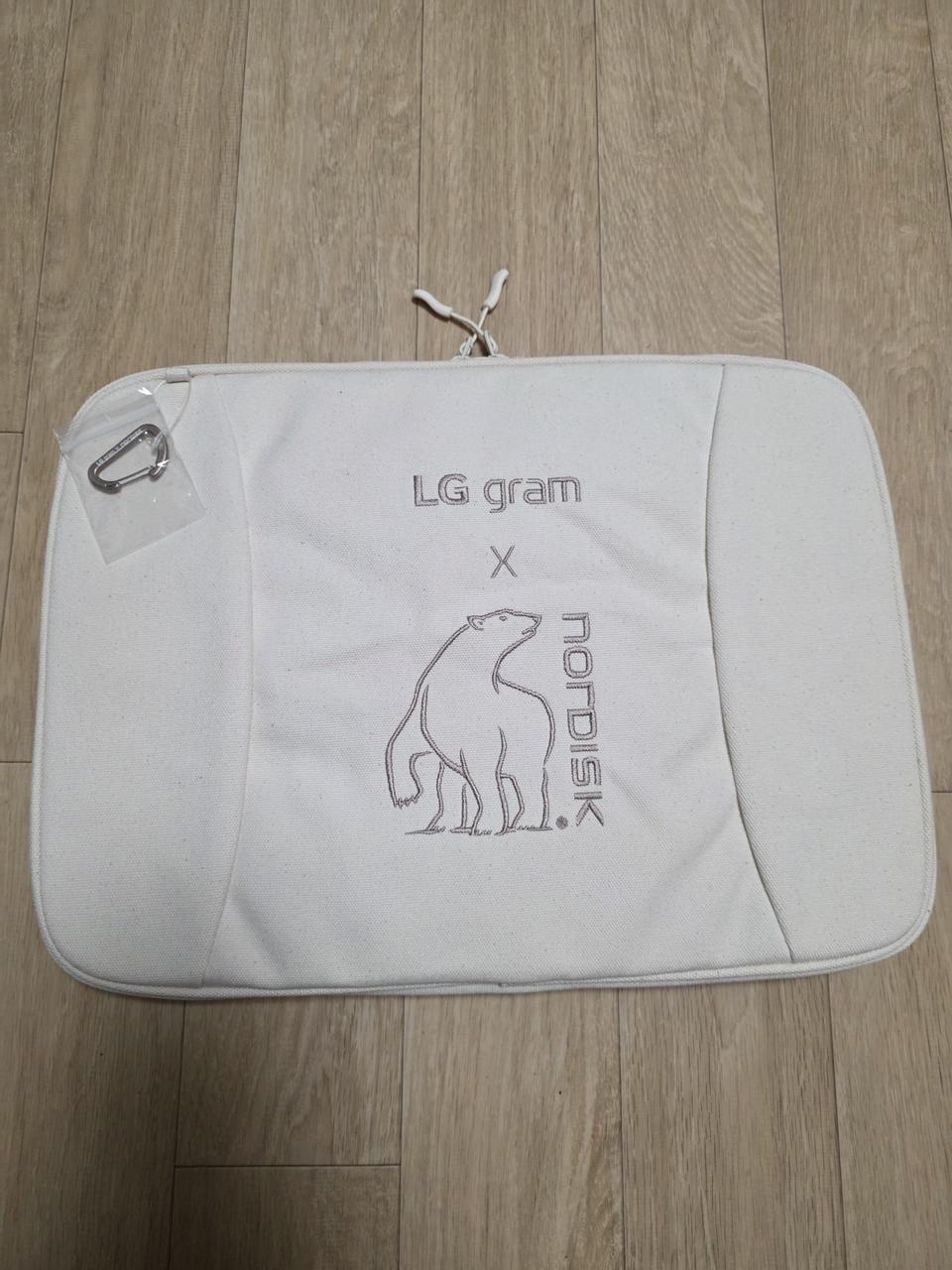 (새상품) LG그램X노르디스크 파우치가방