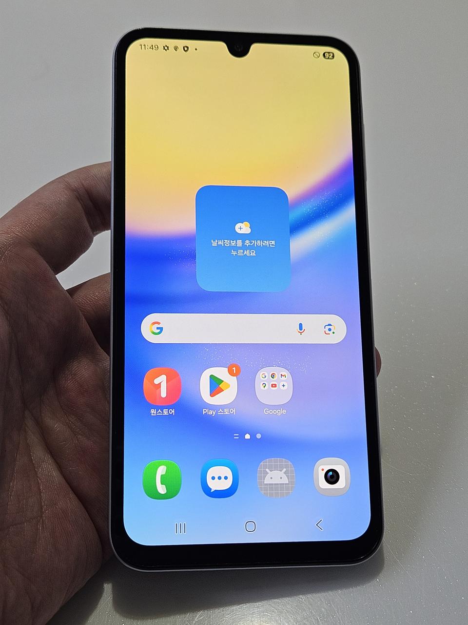갤럭시 버디3 A15 블루 10만