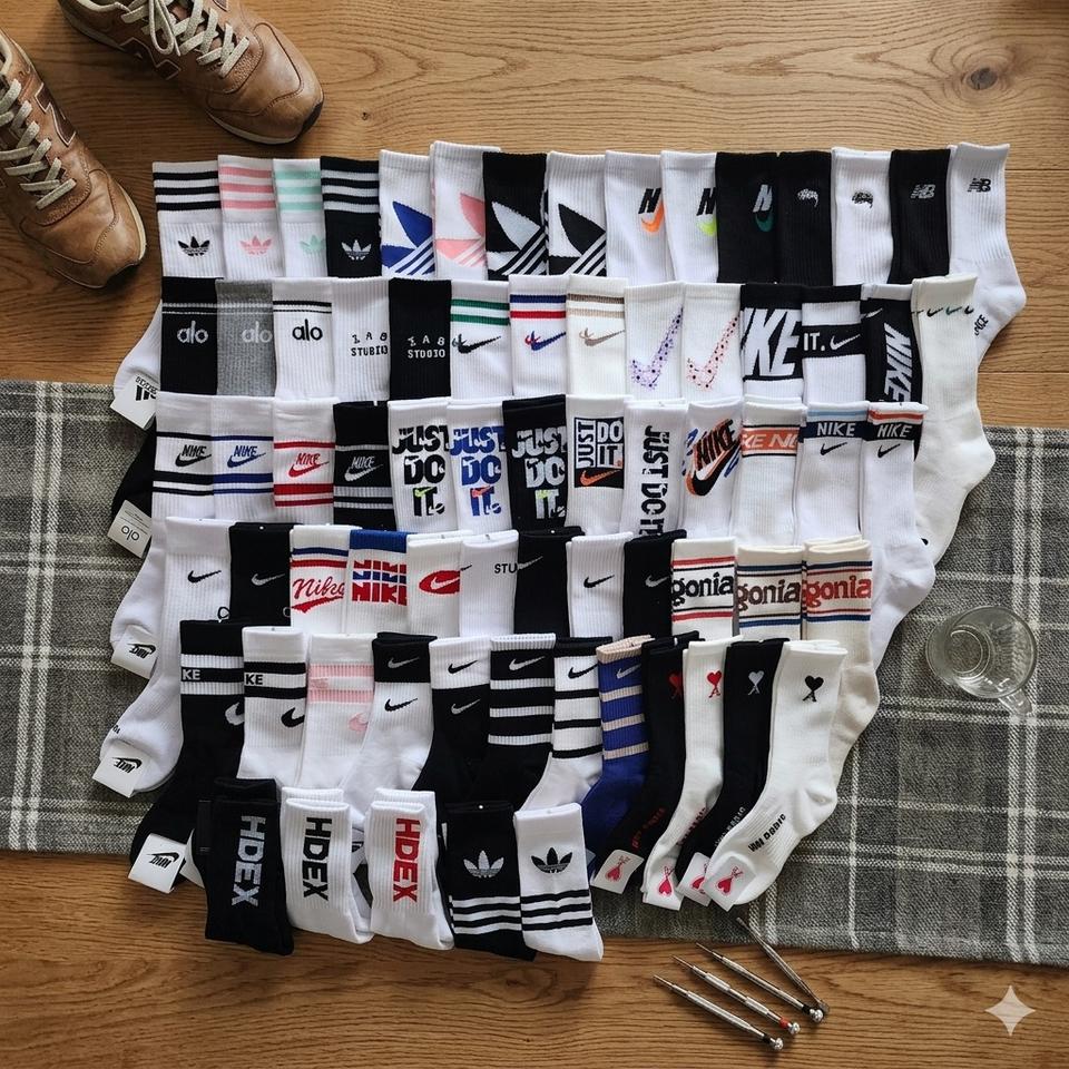 [5+1]나이키/스투시/아이앱 등 브랜드 양말 83종