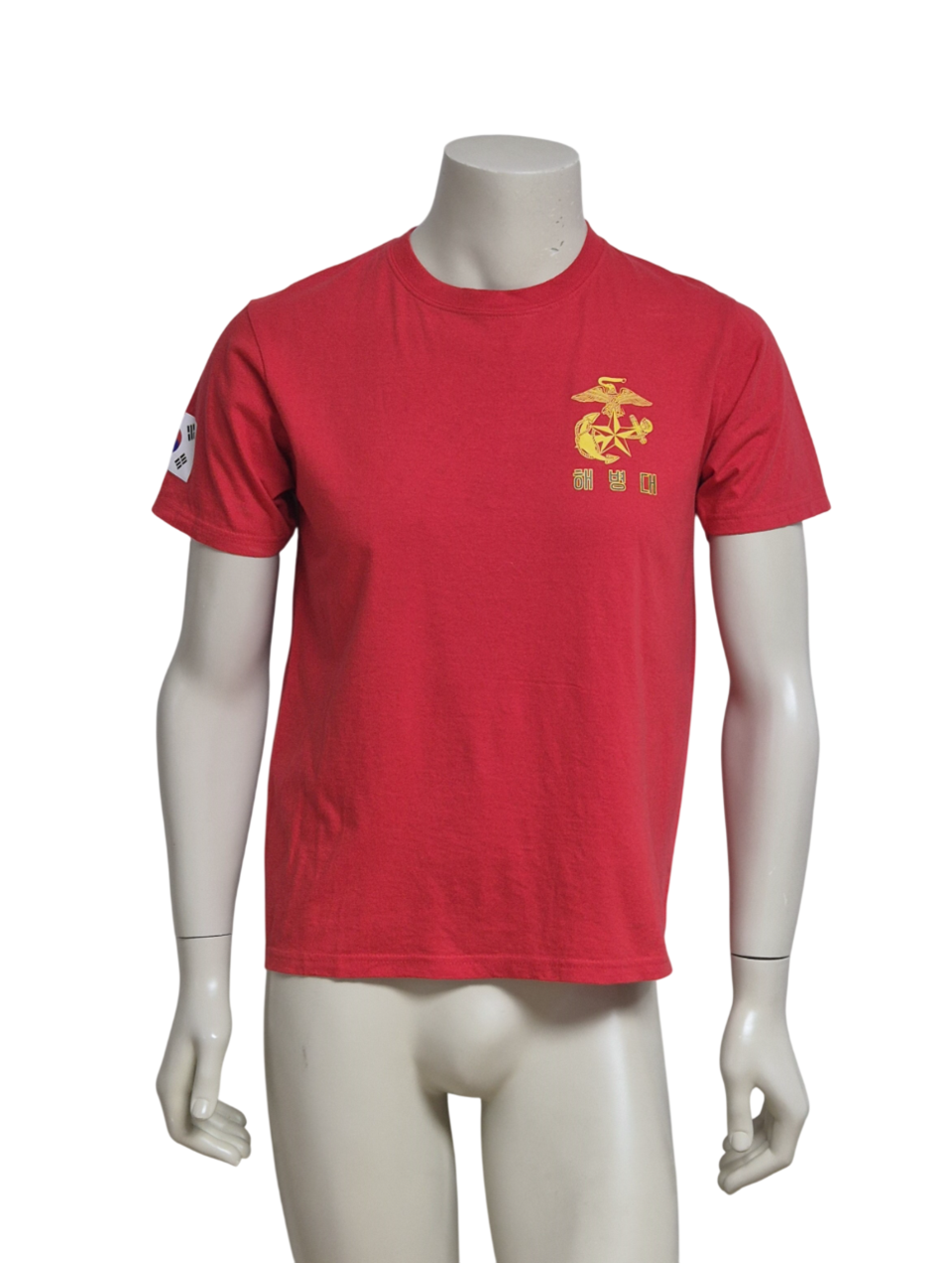 ⭐해병대 사제 맞춤 라운드 반팔 티셔츠 (M) (만원샵)⭐