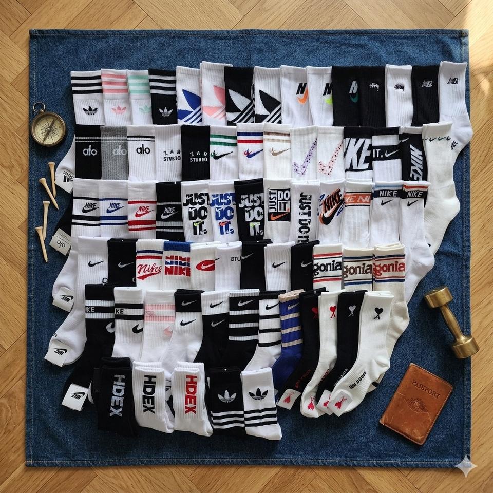 [5+1]나이키/스투시/아이앱 등 브랜드 양말 83종