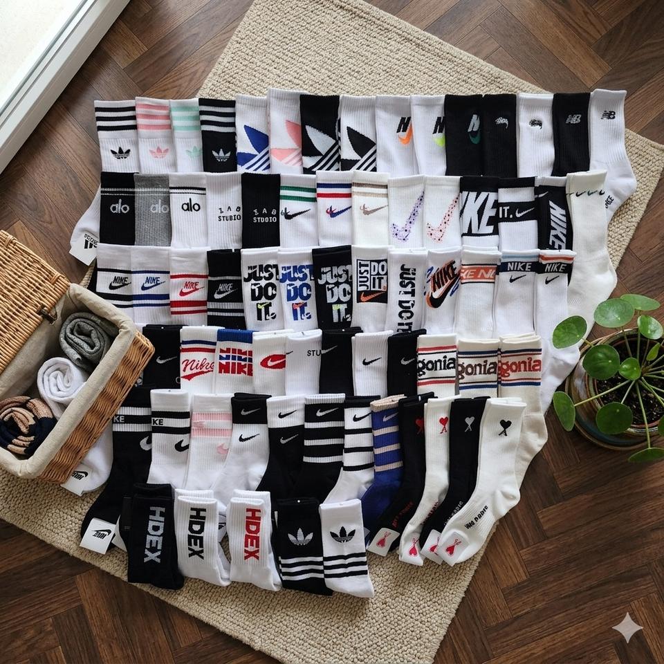 [5+1]나이키/스투시/아이앱 등 브랜드 양말 83종