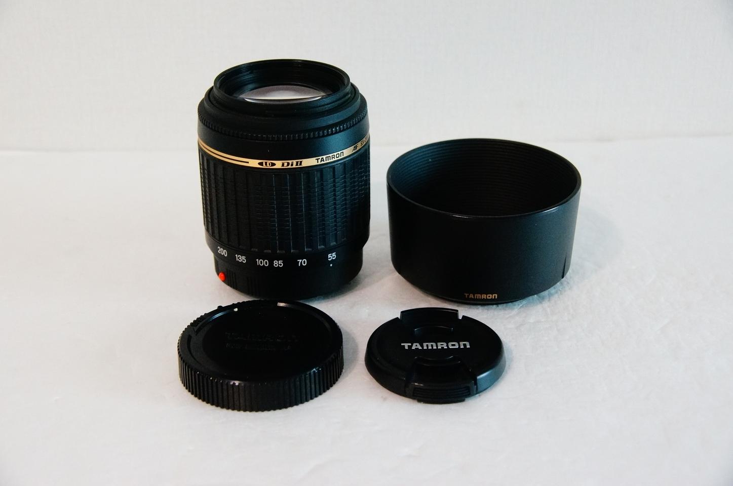 [소니용] 탐론 망원렌즈 55-200mm Macro 알파마운트팝니다.