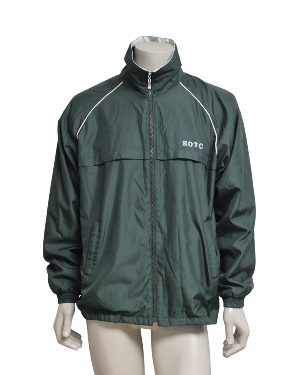 국군 구형 ROTC 학군단 체육복 활동복 전투복 바람막이 자켓 점퍼 (L