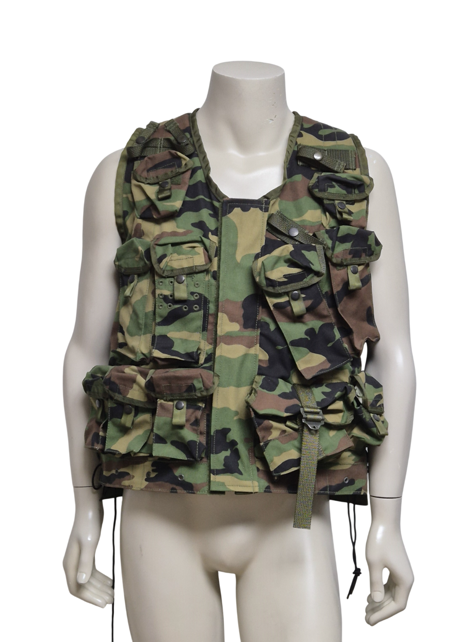 ⭐국군 구형 중기형 얼룩무늬 특전조끼 전투복 상의 (FREE (미사용품⭐