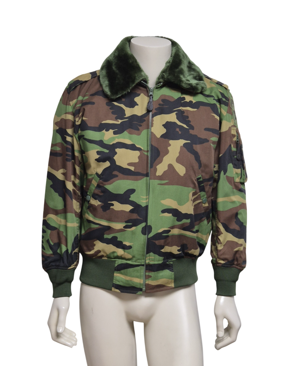 육군 구형 육군통신학교 후기형 장교/부사관 잠바 전투복 자켓 점퍼 M