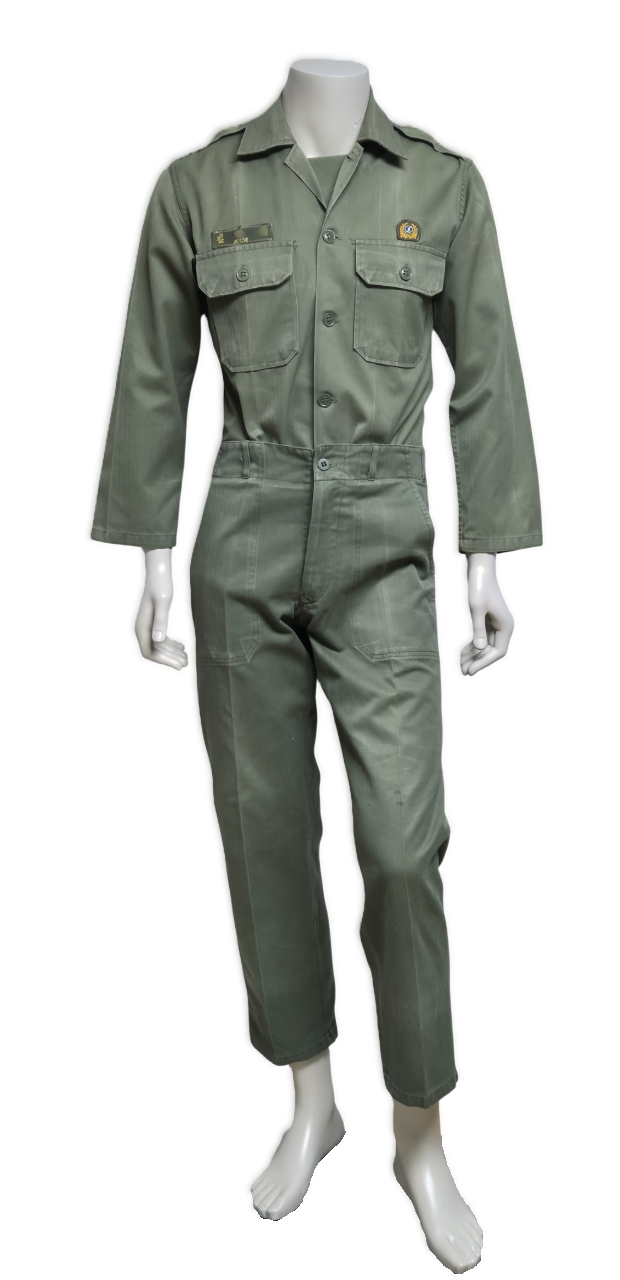 ⭐국군 구형 80s 민무늬 전투복 자켓 팬츠 세트 (S)⭐