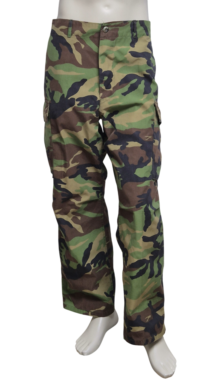 ⭐국군 구형 후기형 얼룩무늬 동계 전투복 바지 팬츠 하의 (L)⭐