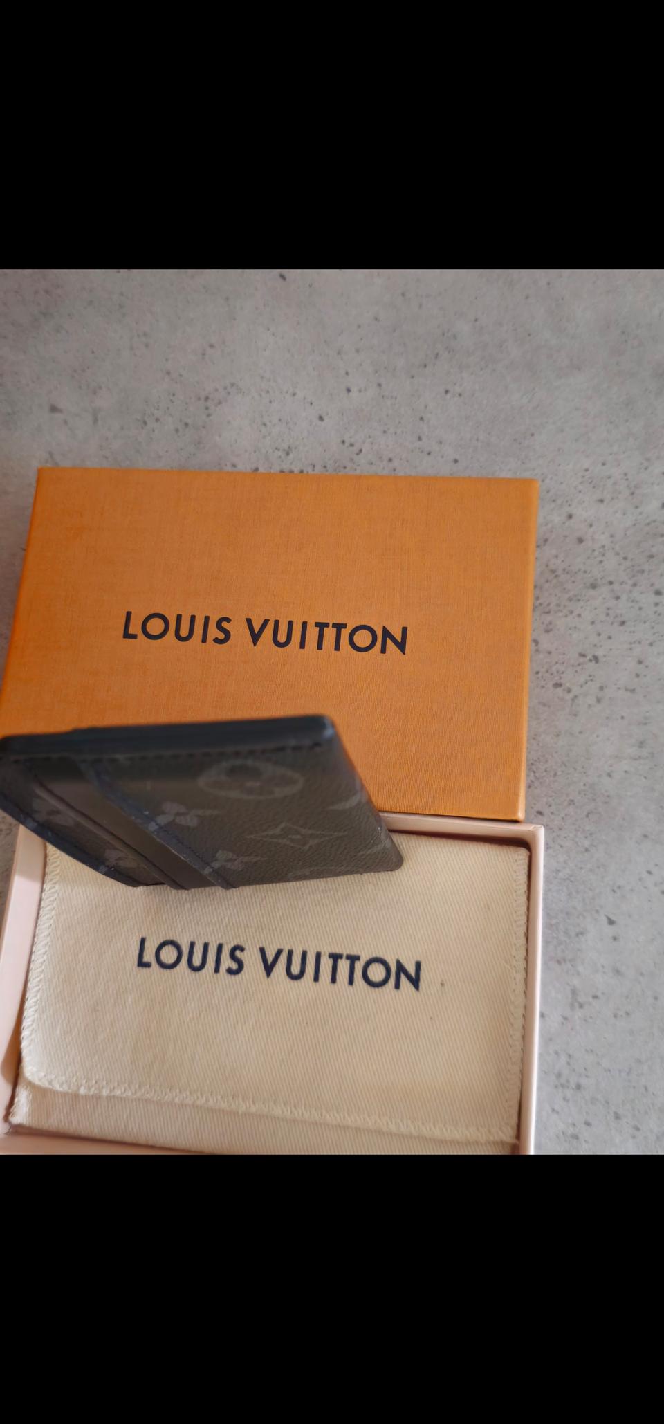 루이비통 모노그램 이클립스 더블 카드 홀더 (M62170)